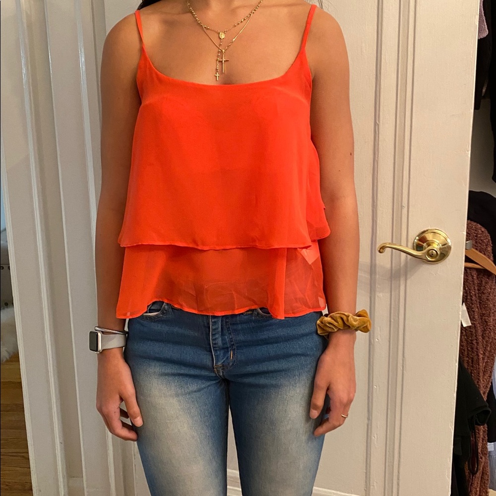 Orange Layered Camisole
